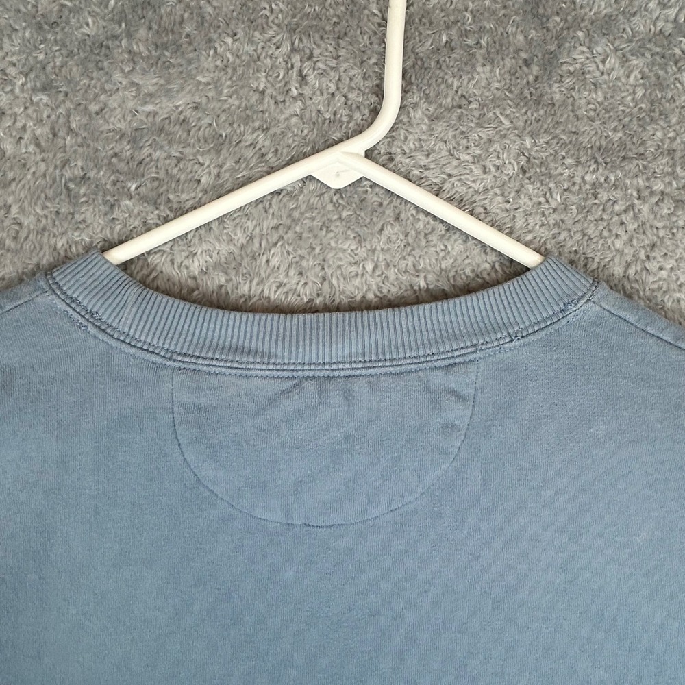 American‎ Eagle Light Blue Celestial Sun Mountain Graphic Sweatshirt Size XS - Picture 5 of 13
